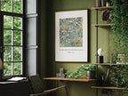 Christian floral wall art inspired by “Consider how the wild flowers grow”