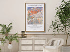 Invite the gentle wisdom of God's perfect provision into your home with this inspiring Christian canvas wall art. This framed canvas print features a vibrant, beautiful flower painting paired with the comforting teaching from Luke 12:27 to trust completely in Divine care.