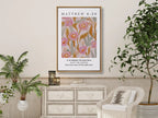 Invite the gentle assurance of God's provision into your home with this inspiring Christian canvas wall art. This framed canvas print features a vibrant, stylized floral design paired with the profound question from Matthew 6:30 that promises Divine care.