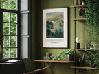 Faith-based wall art featuring Trust in the Lord verse in minimalist home decor