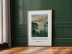 Anchor your life in unfailing trust with this inspiring Christian canvas wall art. This framed canvas print features a beautiful Mediterranean landscape painting paired with the comforting promise from Jeremiah 17:7-8 about being like a tree planted by water.