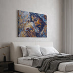 Jesus and the Lamb Christian canvas art symbolizing compassion and redemption